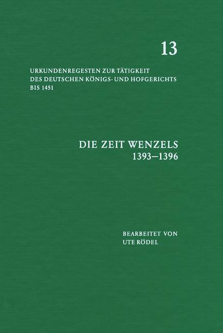 Die Zeit Wenzels (1393-1396)