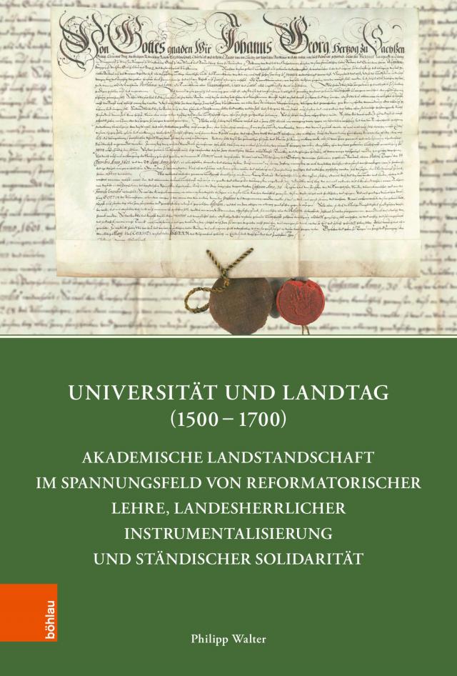 Universität und Landtag (1500–1700)
