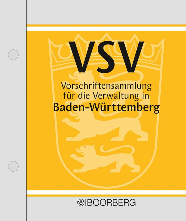 Vorschriftensammlung für die Verwaltung in Baden-Württemberg (VSV)