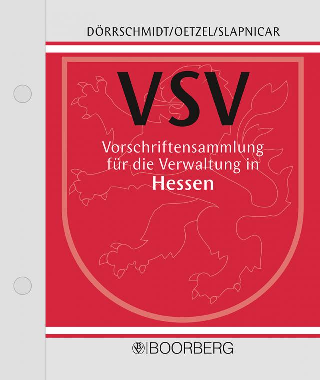 Vorschriftensammlung für die Verwaltung in Hessen (VSV)