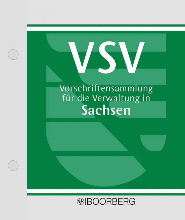 Vorschriftensammlung für die Verwaltung in Sachsen (VSV)