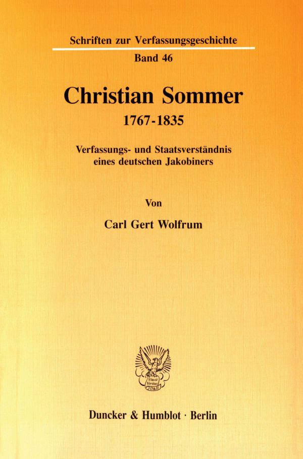 Christian Sommer 1767-1835.