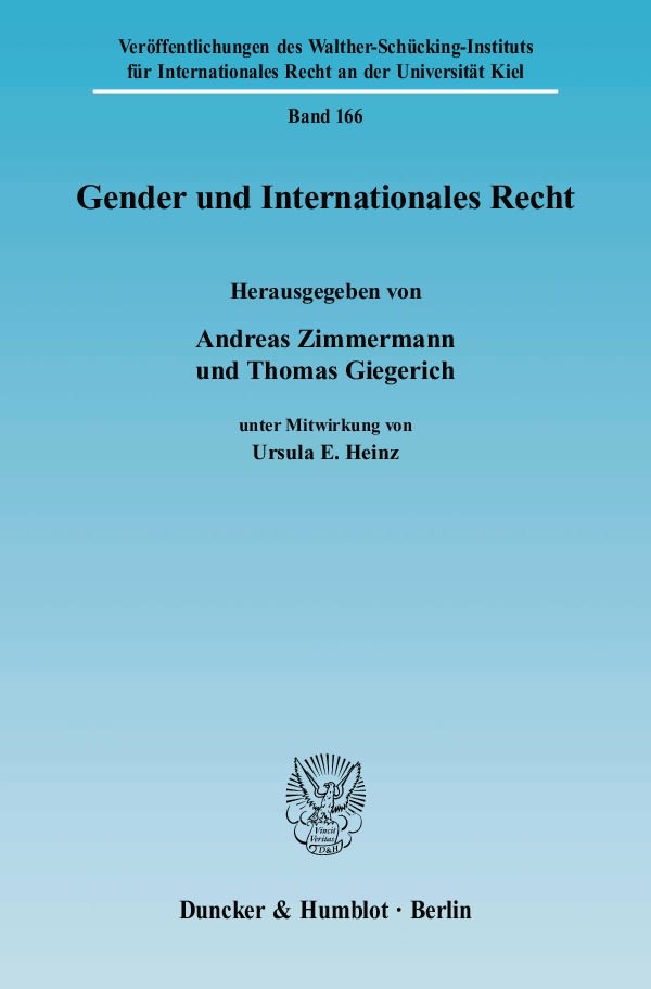 Gender und Internationales Recht.