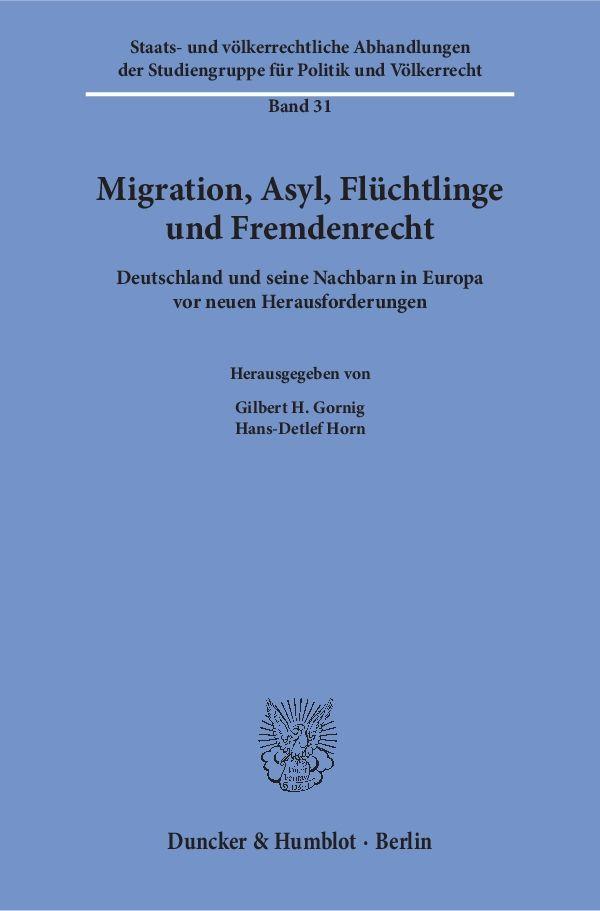 Migration, Asyl, Flüchtlinge und Fremdenrecht.