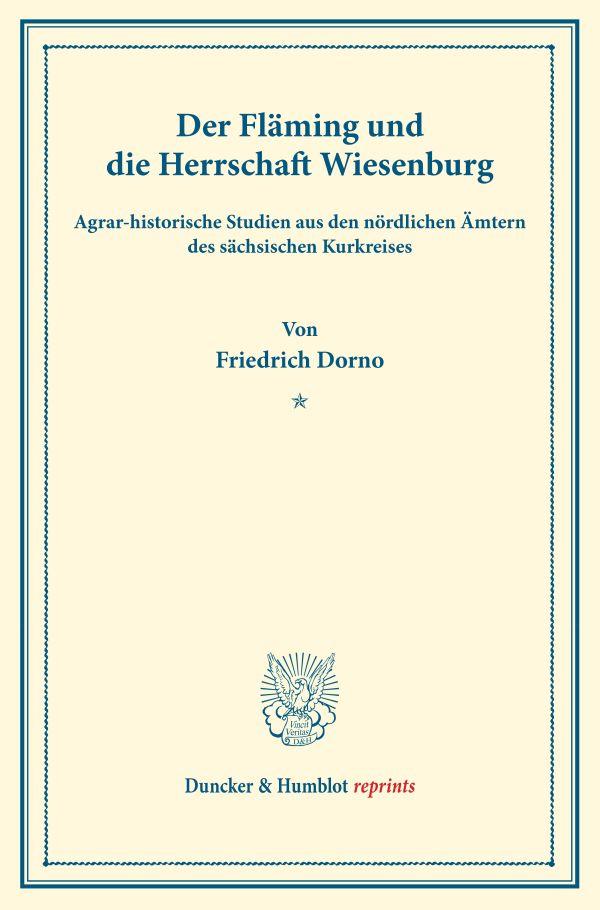 Der Fläming und die Herrschaft Wiesenburg.