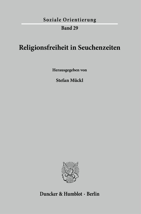 Religionsfreiheit in Seuchenzeiten.