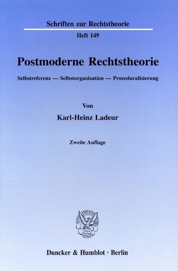 Postmoderne Rechtstheorie.
