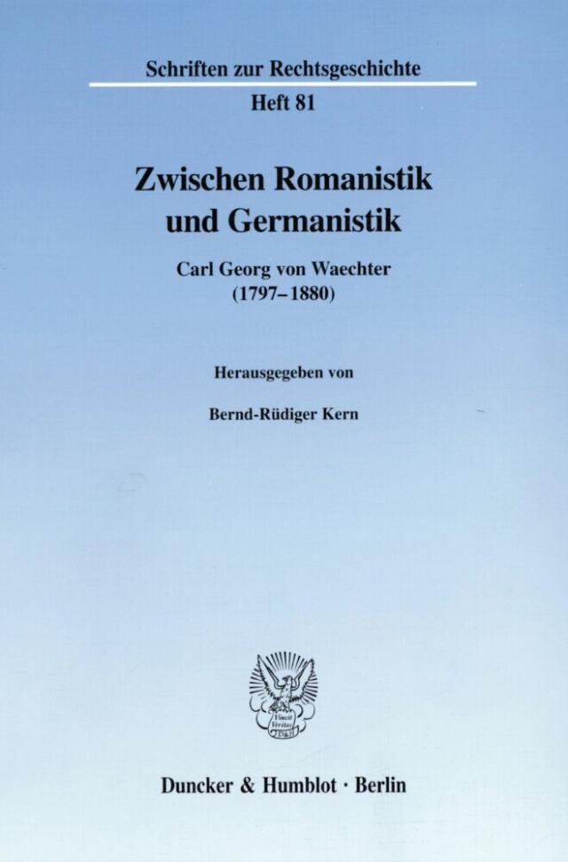 Zwischen Romanistik und Germanistik.