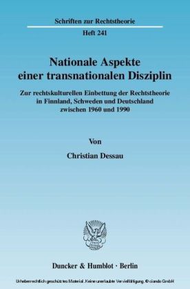 Nationale Aspekte einer transnationalen Disziplin.