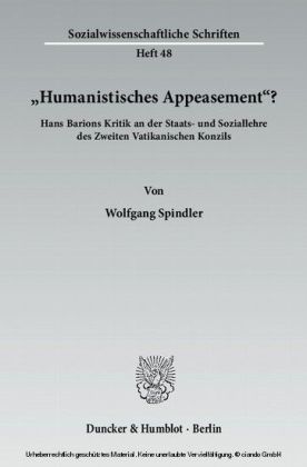 »Humanistisches Appeasement«?