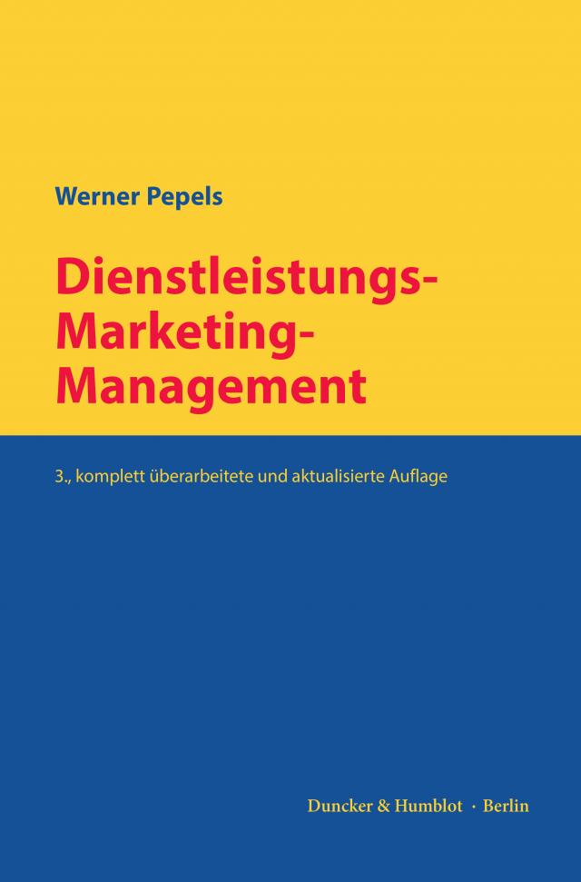 Dienstleistungs-Marketing-Management.
