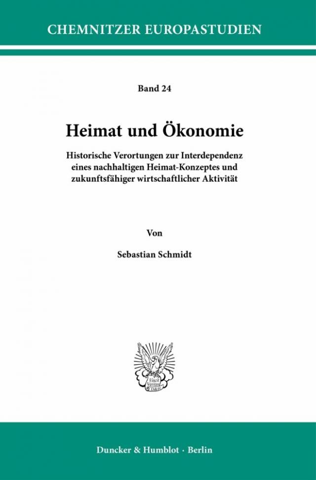 Heimat und Ökonomie.