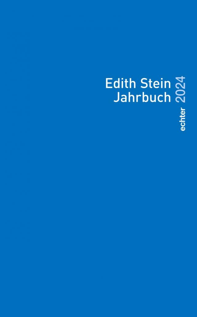 Edith Stein Jahrbuch 2024