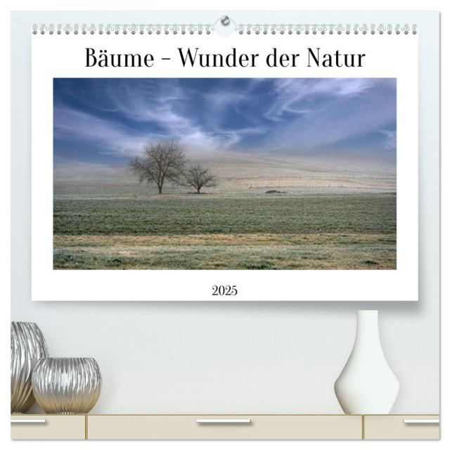 Bäume - Wunder der Natur (hochwertiger Premium Wandkalender 2025 DIN A2 quer), Kunstdruck in Hochglanz