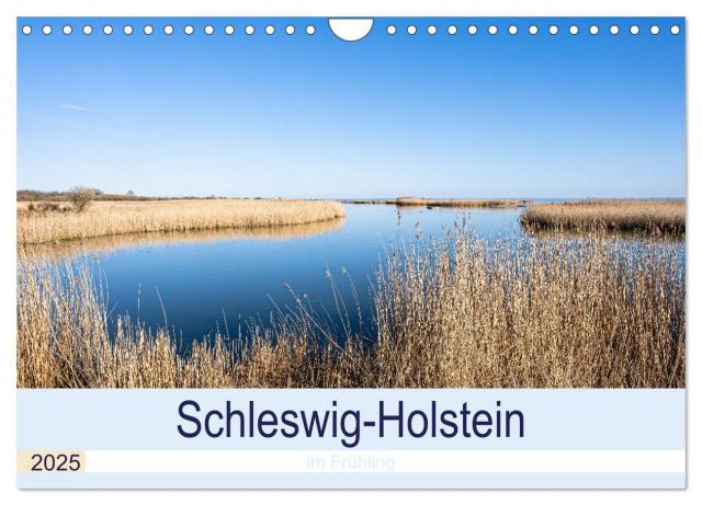 Schleswig-Holstein im Frühling (Wandkalender 2025 DIN A4 quer), CALVENDO Monatskalender