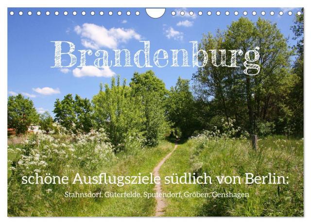 Brandenburg - schöne Ausflugsziele südlich von Berlin (Wandkalender 2025 DIN A4 quer), CALVENDO Monatskalender