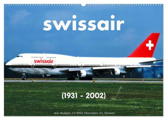 Swissar (1931 - 2002) (Wandkalender 2025 DIN A2 quer), CALVENDO Monatskalender