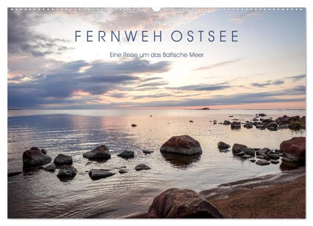 Fernweh Ostsee (Wandkalender 2025 DIN A2 quer), CALVENDO Monatskalender