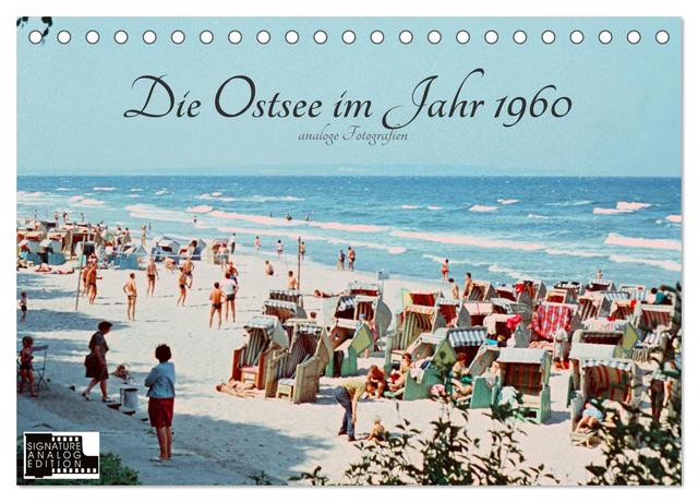 Ostsee im Jahr 1960 (Tischkalender 2025 DIN A5 quer), CALVENDO Monatskalender