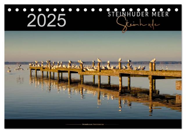 Steinhuder Meer - Steinhude (Tischkalender 2025 DIN A5 quer), CALVENDO Monatskalender