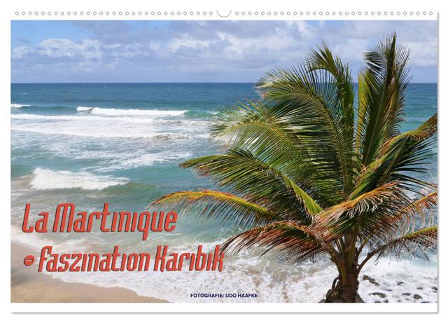 La Martinique - Faszination Karibik (Wandkalender 2025 DIN A2 quer), CALVENDO Monatskalender