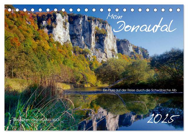 Mein Donautal (Tischkalender 2025 DIN A5 quer), CALVENDO Monatskalender