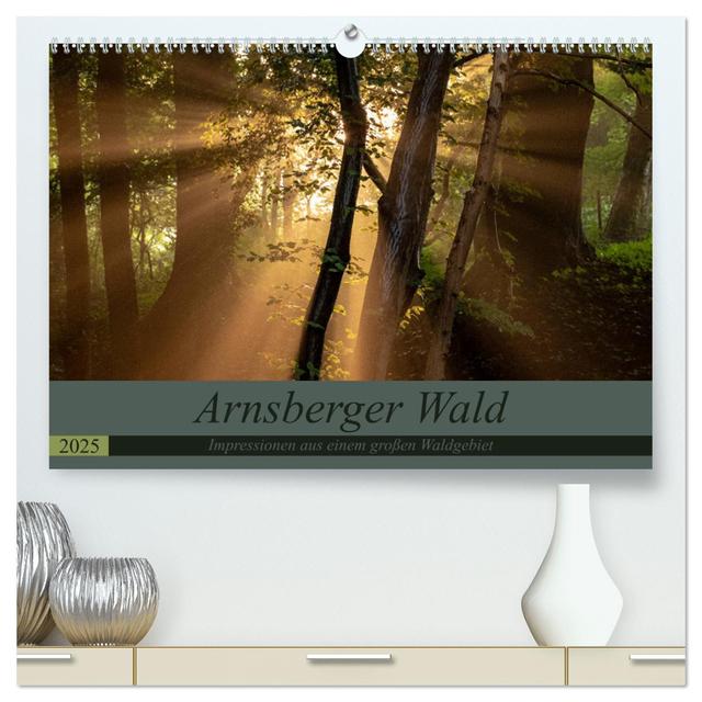 Arnsberger Wald (hochwertiger Premium Wandkalender 2025 DIN A2 quer), Kunstdruck in Hochglanz