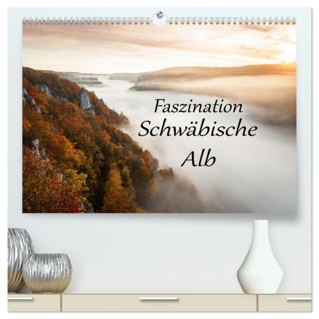 Faszination Schwäbische Alb (hochwertiger Premium Wandkalender 2025 DIN A2 quer), Kunstdruck in Hochglanz