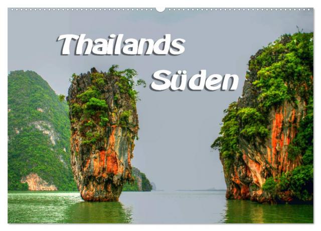 Thailands Süden (Wandkalender 2025 DIN A2 quer), CALVENDO Monatskalender