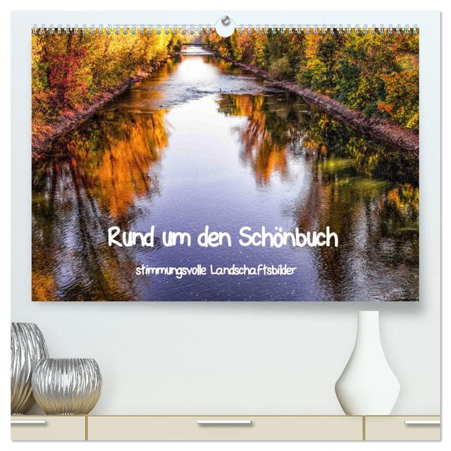 Rund um den Schönbuch (hochwertiger Premium Wandkalender 2025 DIN A2 quer), Kunstdruck in Hochglanz