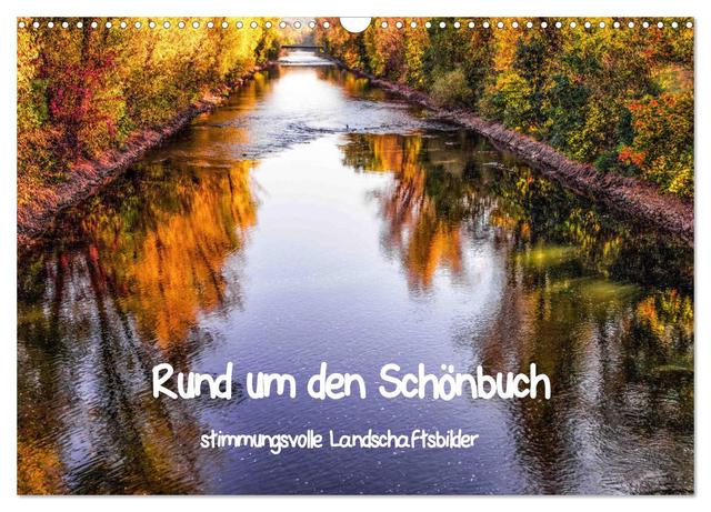 Rund um den Schönbuch (Wandkalender 2025 DIN A3 quer), CALVENDO Monatskalender