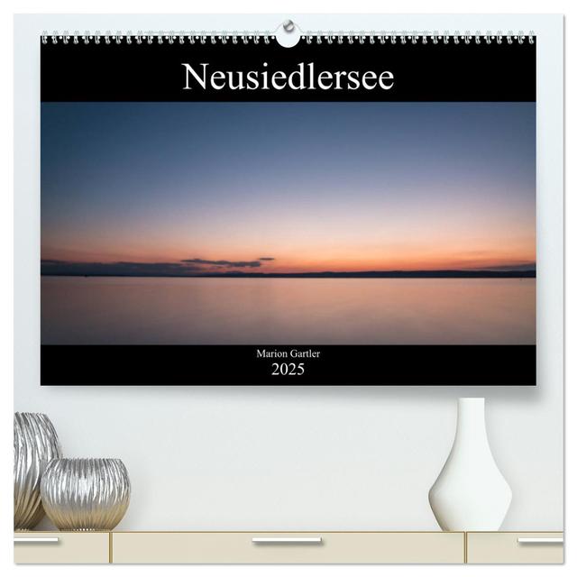 Der idyllische Neusiedlersee (hochwertiger Premium Wandkalender 2025 DIN A2 quer), Kunstdruck in Hochglanz