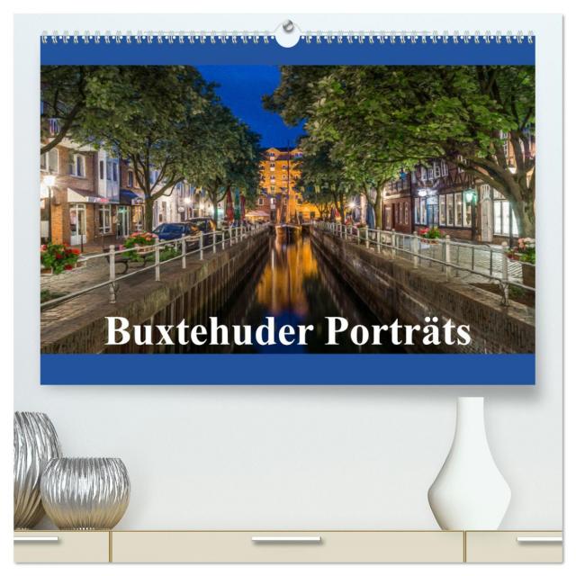 Buxtehuder Porträts (hochwertiger Premium Wandkalender 2025 DIN A2 quer), Kunstdruck in Hochglanz