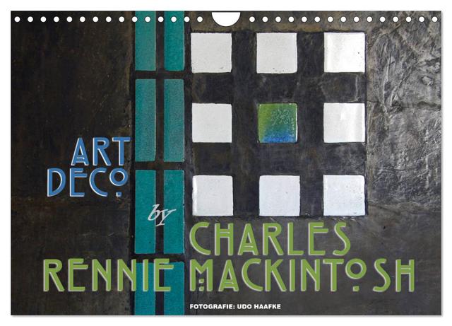 ArtDeco by Charles Rennie Mackintosh (Wandkalender 2025 DIN A4 quer), CALVENDO Monatskalender
