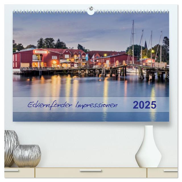 Eckernförder Impressionen (hochwertiger Premium Wandkalender 2025 DIN A2 quer), Kunstdruck in Hochglanz