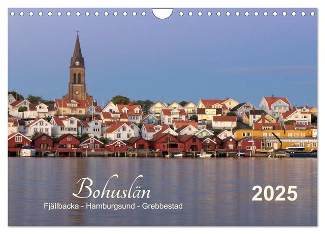 Bohuslän Fjällbacka - Hamburgsund - Grebbestad 2025 (Wandkalender 2025 DIN A4 quer), CALVENDO Monatskalender