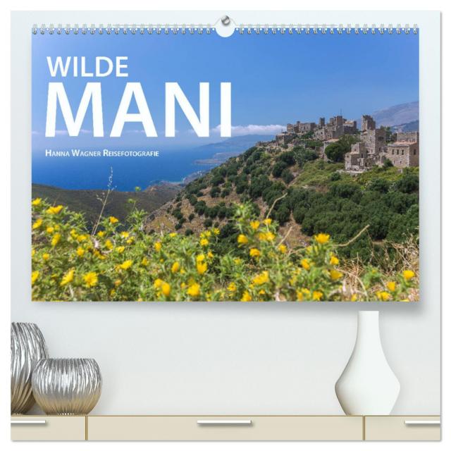 WIlde Mani (hochwertiger Premium Wandkalender 2025 DIN A2 quer), Kunstdruck in Hochglanz