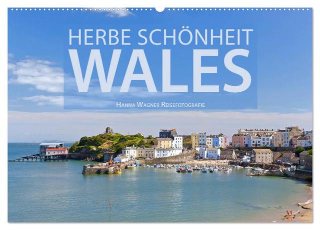 Herbe Schönheit Wales (Wandkalender 2025 DIN A2 quer), CALVENDO Monatskalender