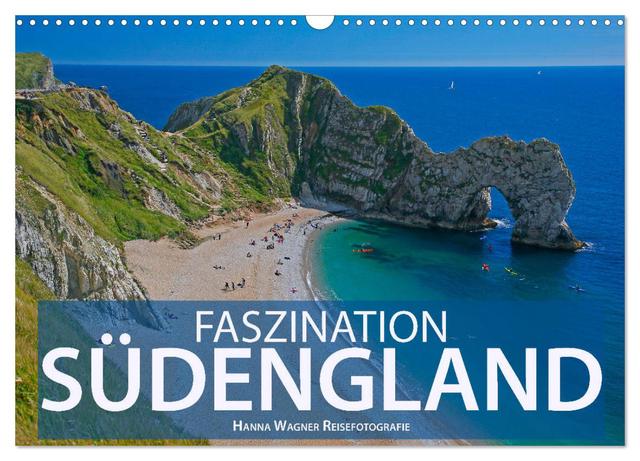Faszination Südengland (Wandkalender 2025 DIN A3 quer), CALVENDO Monatskalender