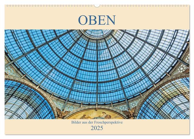 Oben - Bilder aus der Froschperspektive (Wandkalender 2025 DIN A2 quer), CALVENDO Monatskalender