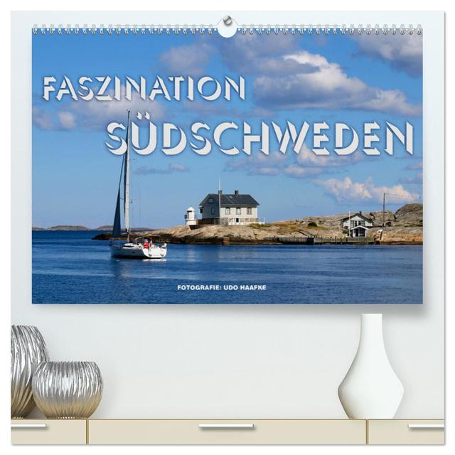 Faszination Südschweden 2025 (hochwertiger Premium Wandkalender 2025 DIN A2 quer), Kunstdruck in Hochglanz