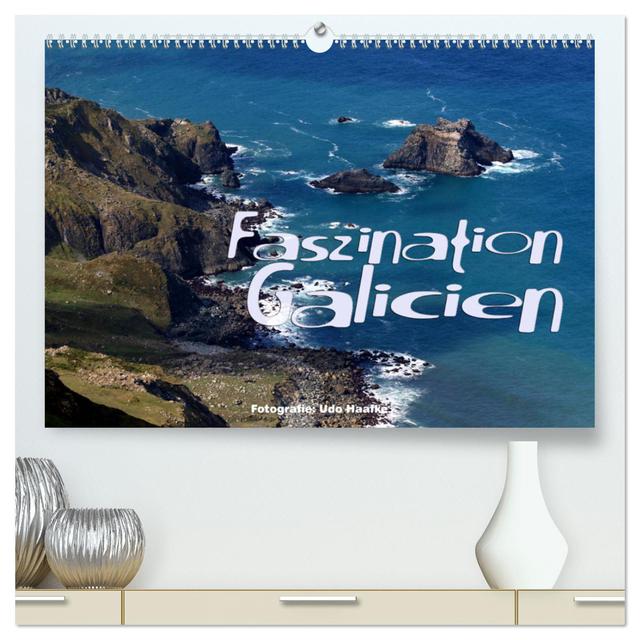 Faszination Galicien 2025 (hochwertiger Premium Wandkalender 2025 DIN A2 quer), Kunstdruck in Hochglanz