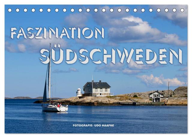 Faszination Südschweden 2025 (Tischkalender 2025 DIN A5 quer), CALVENDO Monatskalender
