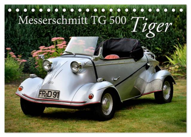 Messerschmitt TG 500 Tiger (Tischkalender 2025 DIN A5 quer), CALVENDO Monatskalender