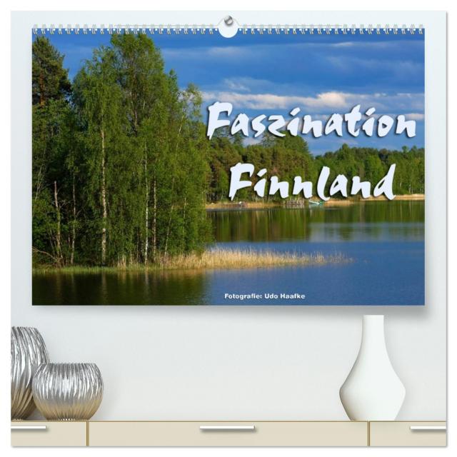 Faszination Finnland (hochwertiger Premium Wandkalender 2025 DIN A2 quer), Kunstdruck in Hochglanz