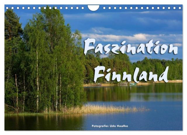 Faszination Finnland (Wandkalender 2025 DIN A4 quer), CALVENDO Monatskalender