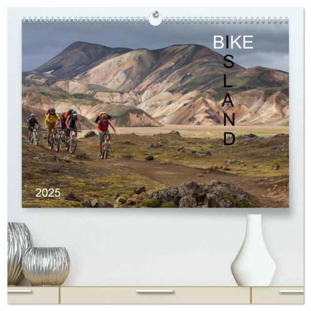 BIKE ISLAND (hochwertiger Premium Wandkalender 2025 DIN A2 quer), Kunstdruck in Hochglanz