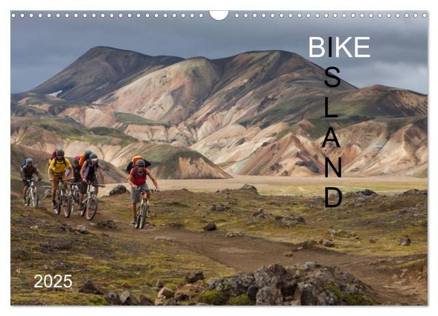BIKE ISLAND (Wandkalender 2025 DIN A3 quer), CALVENDO Monatskalender