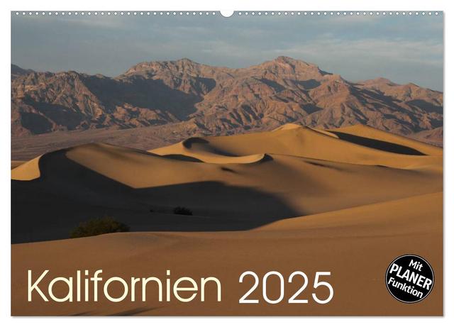 Kalifornien 2025 (Wandkalender 2025 DIN A2 quer), CALVENDO Monatskalender