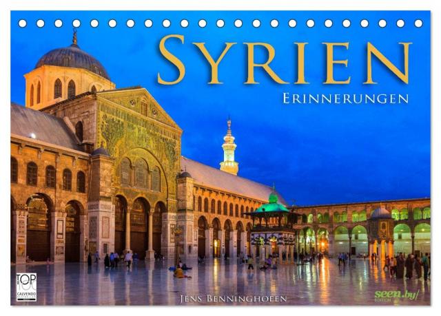 Syrien - Erinnerungen (Tischkalender 2025 DIN A5 quer), CALVENDO Monatskalender